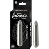 INTENSE ORGASM BULLET-SILVER